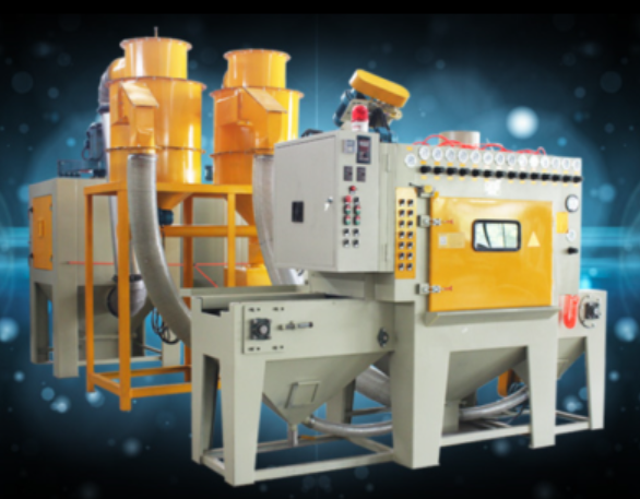 新能源行業(yè)專(zhuān)用自動(dòng)噴砂機(jī)，硅晶片專(zhuān)用噴砂機(jī)